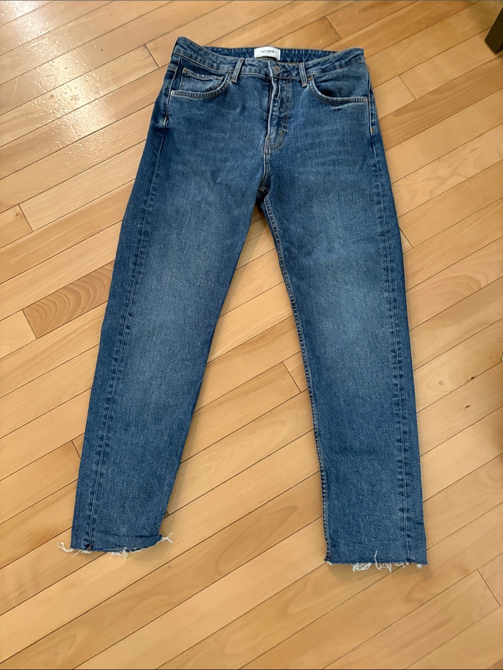 Zara high rise jeans